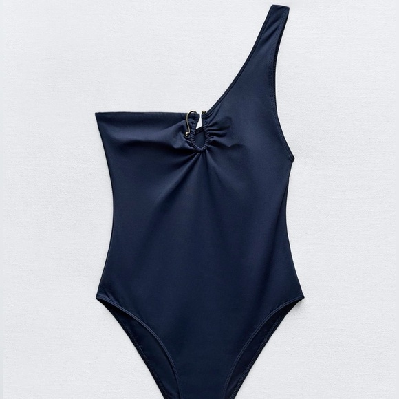 ASYMMETRIC SWIMSUIT. - Picture 2 of 3